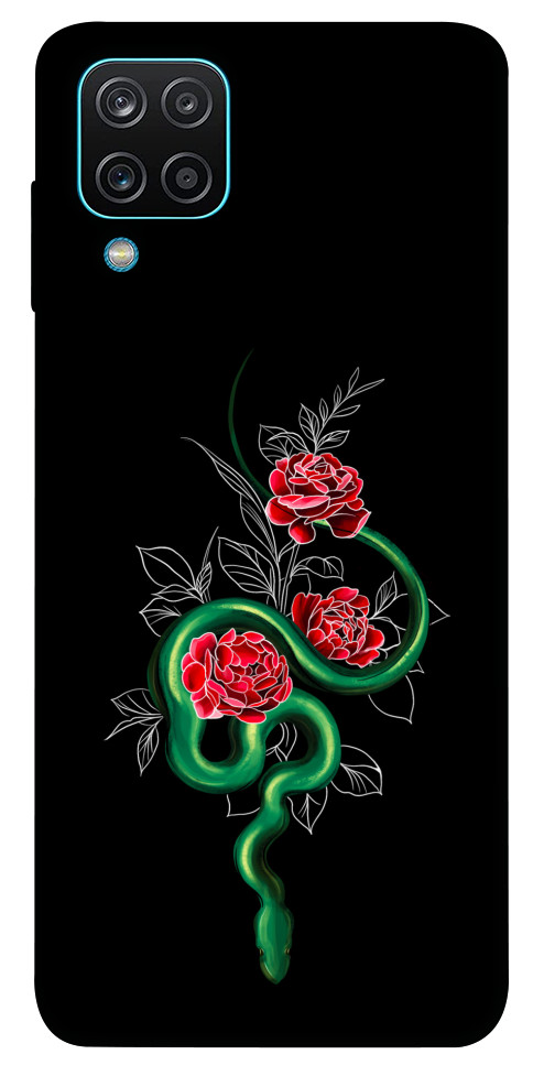 Чохол Snake in flowers для Galaxy M12