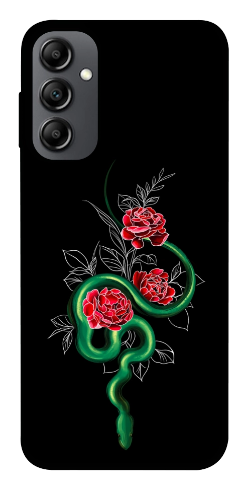 Чехол Snake in flowers для Galaxy A14 5G