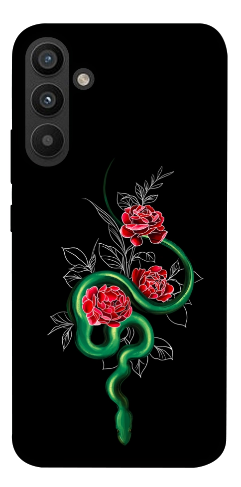 Чохол Snake in flowers для Galaxy A34 5G