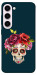 Чехол Flower skull для Galaxy S23+