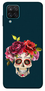 Чохол Flower skull для Galaxy M12