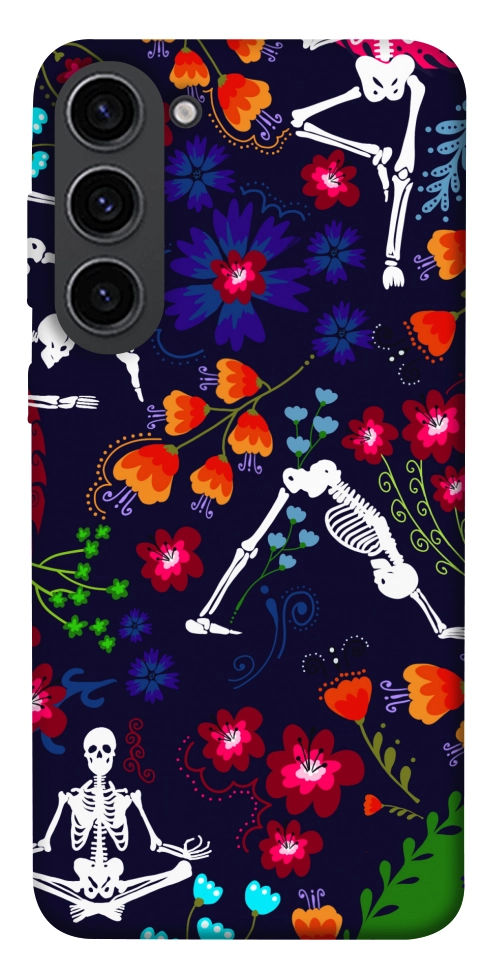 Чехол Yoga skeletons для Galaxy S23