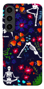 Чохол Yoga skeletons для Galaxy S23