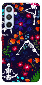 Чехол Yoga skeletons для Galaxy A54 5G