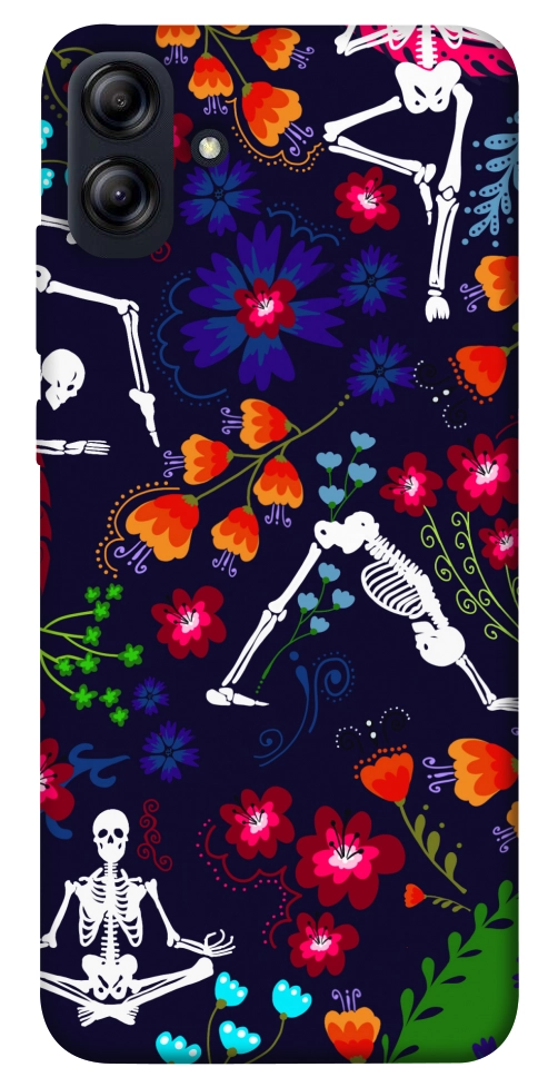 Чехол Yoga skeletons для Galaxy A04e