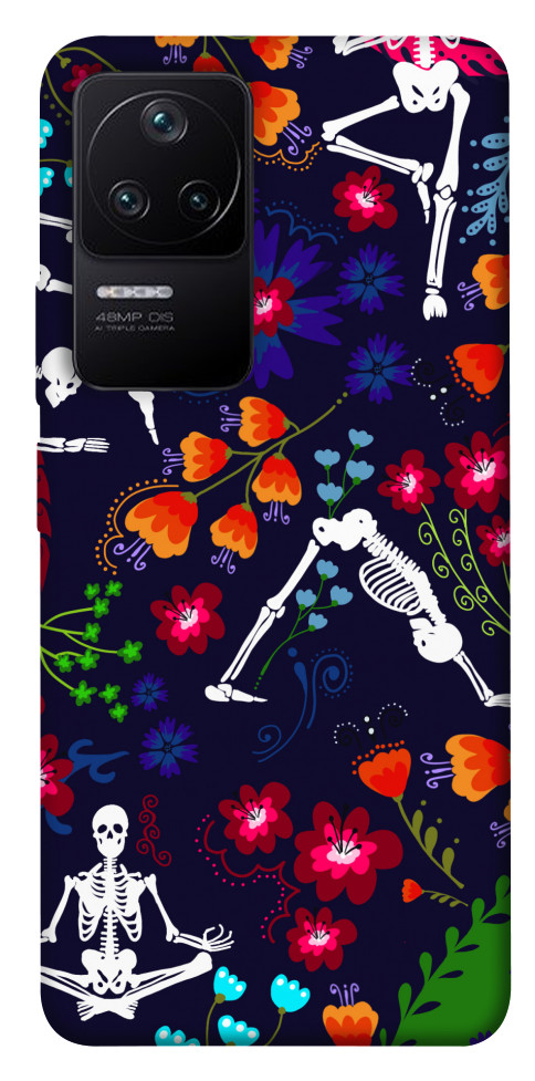 

Чехол Yoga skeletons для Xiaomi Poco F4 5G 1494629