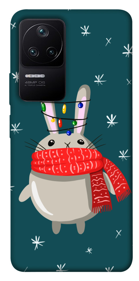 

Чехол Новорічний кролик для Xiaomi Redmi K40S 1494921
