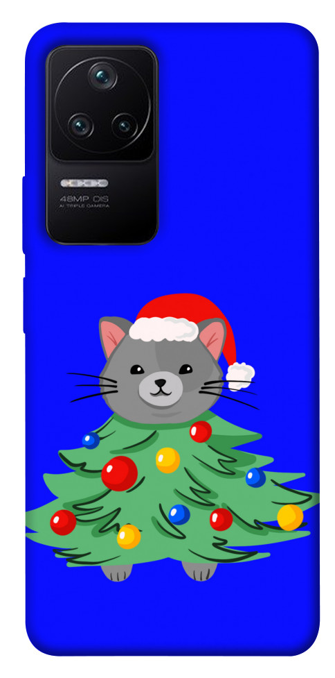 

Чохол Новорічний котик для Xiaomi Poco F4 5G 1494949