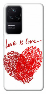 Чехол Love is love для Xiaomi Redmi K40S