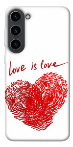 Чехол Love is love для Galaxy S23