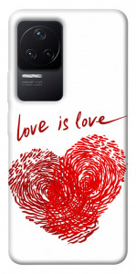 Чехол Love is love для Xiaomi Redmi K50