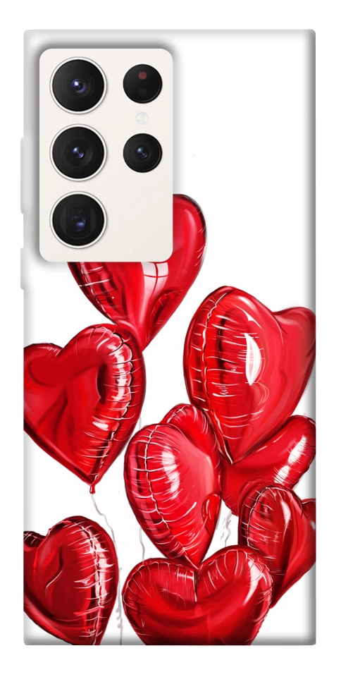 Чехол Heart balloons для Galaxy S23 Ultra