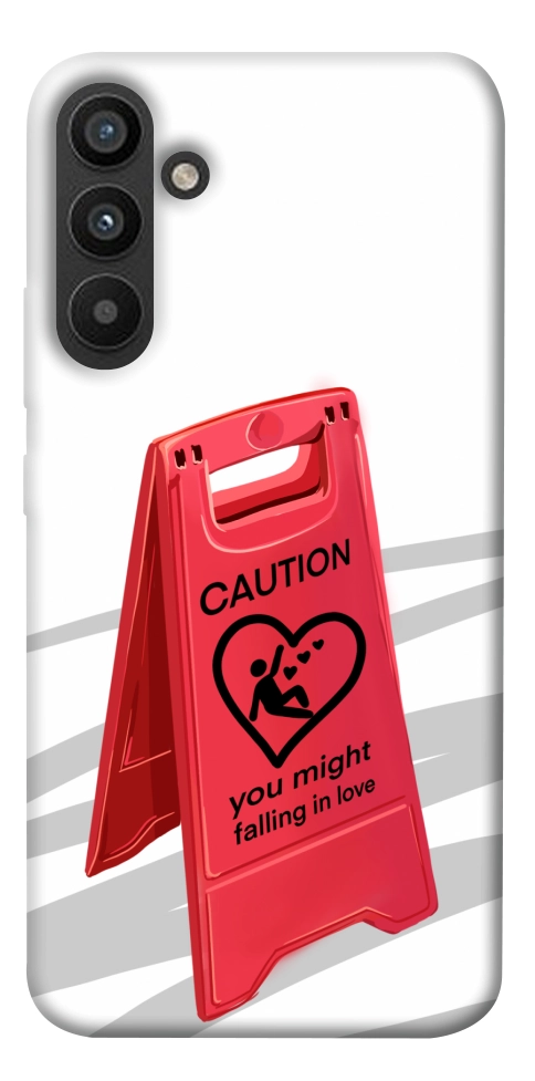 Чохол Caution falling in love для Galaxy A34 5G