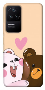 Чехол Медвежата для Xiaomi Redmi K40S