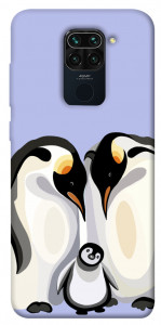 Чехол Penguin family для Xiaomi Redmi Note 9