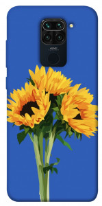 Чохол Bouquet of sunflowers для Xiaomi Redmi Note 9