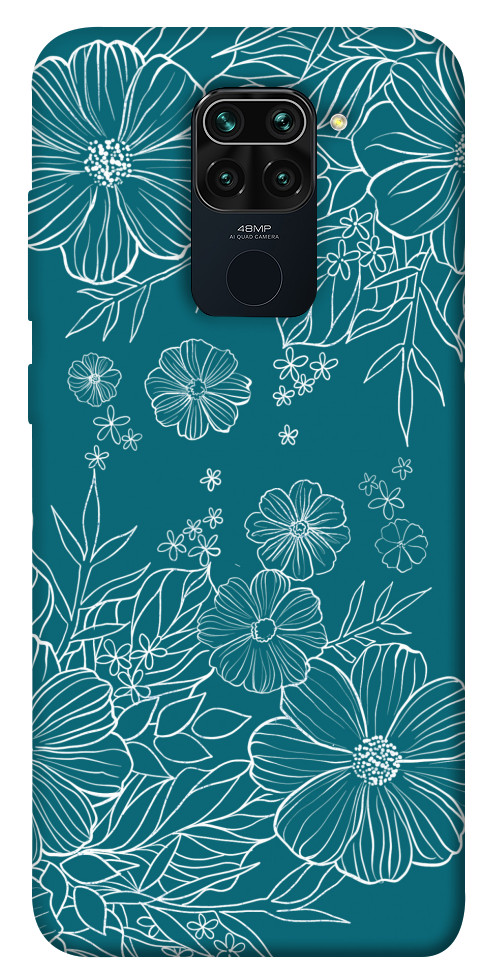 Чехол Botanical illustration для Xiaomi Redmi 10X