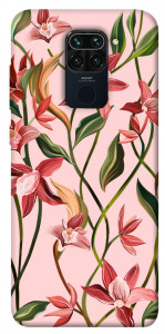 Чехол Floral motifs для Xiaomi Redmi 10X