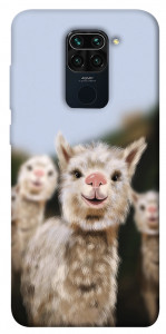 Чехол Funny llamas для Xiaomi Redmi Note 9