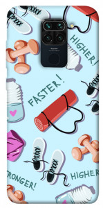 Чехол Faster! Higher! Stronger! для Xiaomi Redmi 10X