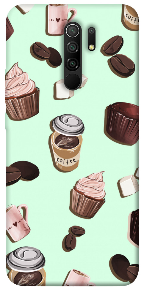 Чехол Coffee and sweets для Xiaomi Redmi 9