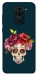 Чехол Flower skull для Xiaomi Redmi 10X