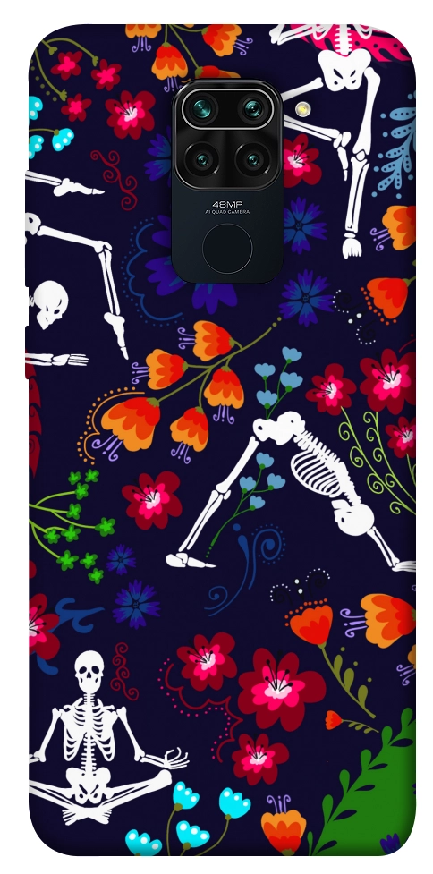 Чохол Yoga skeletons для Xiaomi Redmi 10X