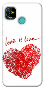 Чохол Love is love для TECNO Pop 5