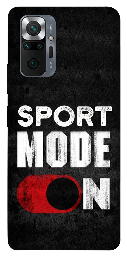 Чехол Sport mode on для Xiaomi Redmi Note 10 Pro