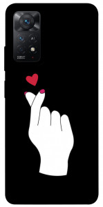 Чехол Сердце в руке для Xiaomi Redmi Note 11 Pro 5G