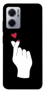 Чехол Сердце в руке для Xiaomi Redmi Note 11E