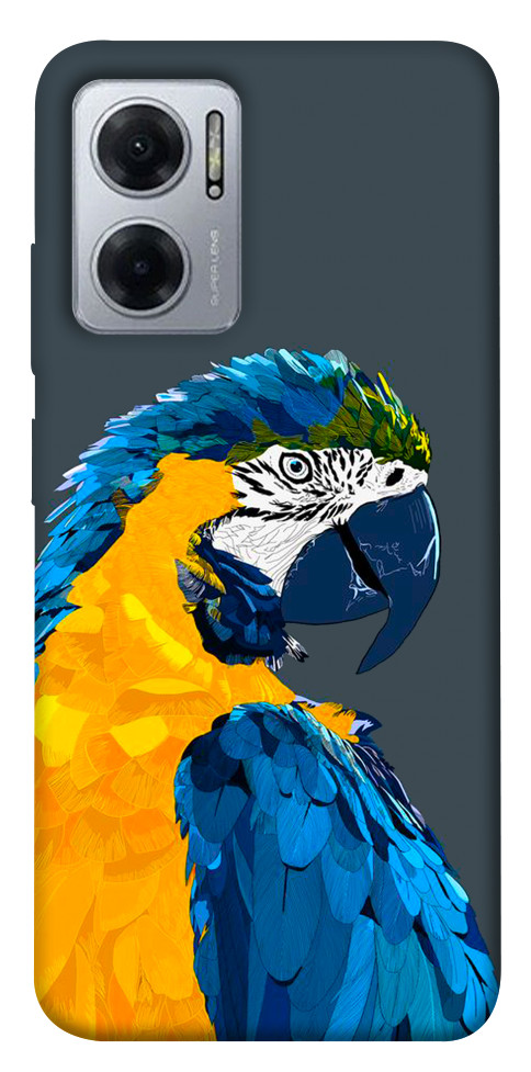 Чехол Попугай для Xiaomi Redmi Note 11E