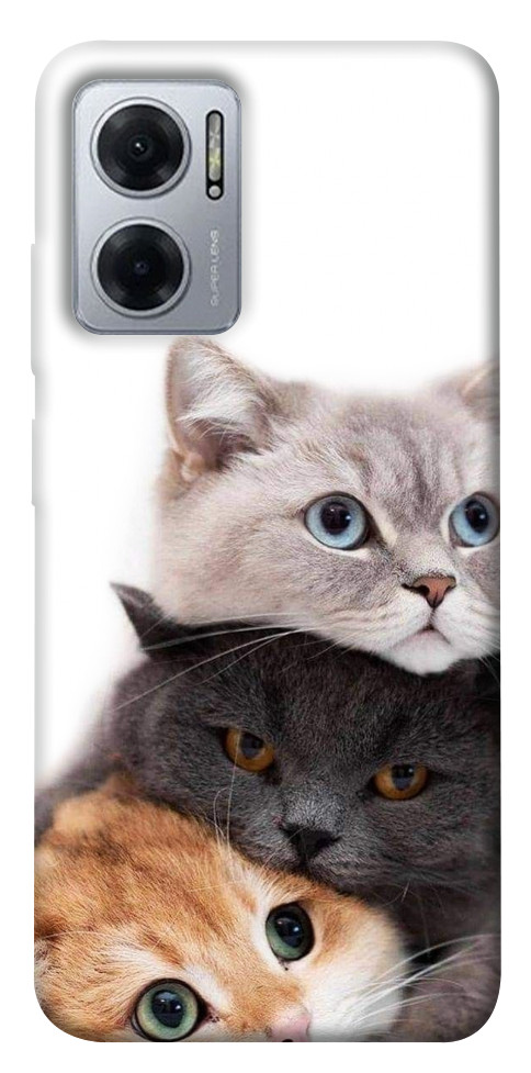 Чохол Три коти для Xiaomi Redmi Note 11E