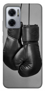 Чехол Черные боксерские перчатки для Xiaomi Redmi Note 11E