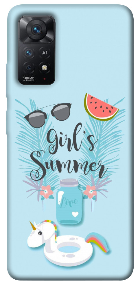Чехол Girls summer для Xiaomi Redmi Note 11 Pro 5G
