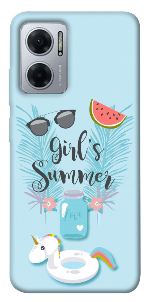 Чехол Girls summer для Xiaomi Redmi Note 11E