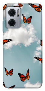 Чехол Summer butterfly для Xiaomi Redmi Note 11E