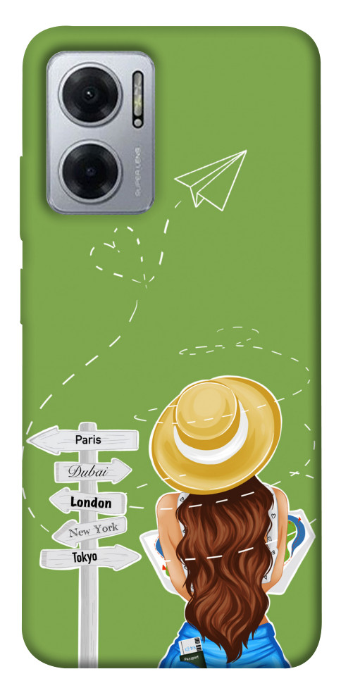 Чехол Travel girl для Xiaomi Redmi Note 11E