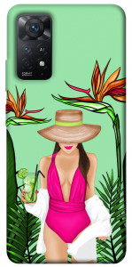Чохол Tropical girl для Xiaomi Redmi Note 11 Pro 5G