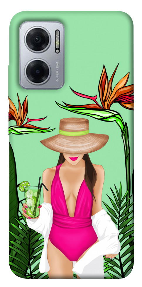 Чохол Tropical girl для Xiaomi Redmi Note 11E