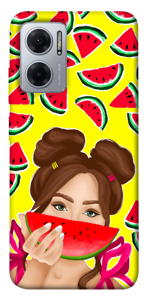 Чехол Watermelon girl для Xiaomi Redmi Note 11E