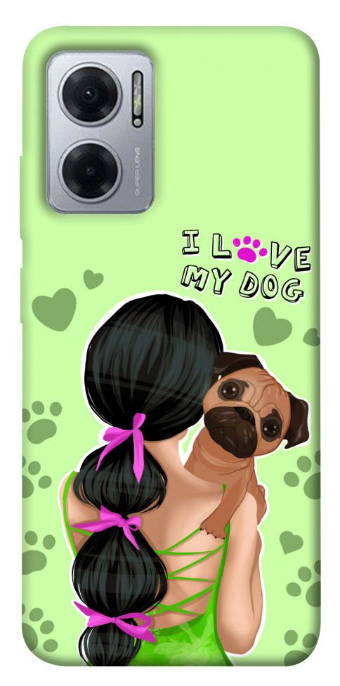 Чохол Love my dog для Xiaomi Redmi Note 11E