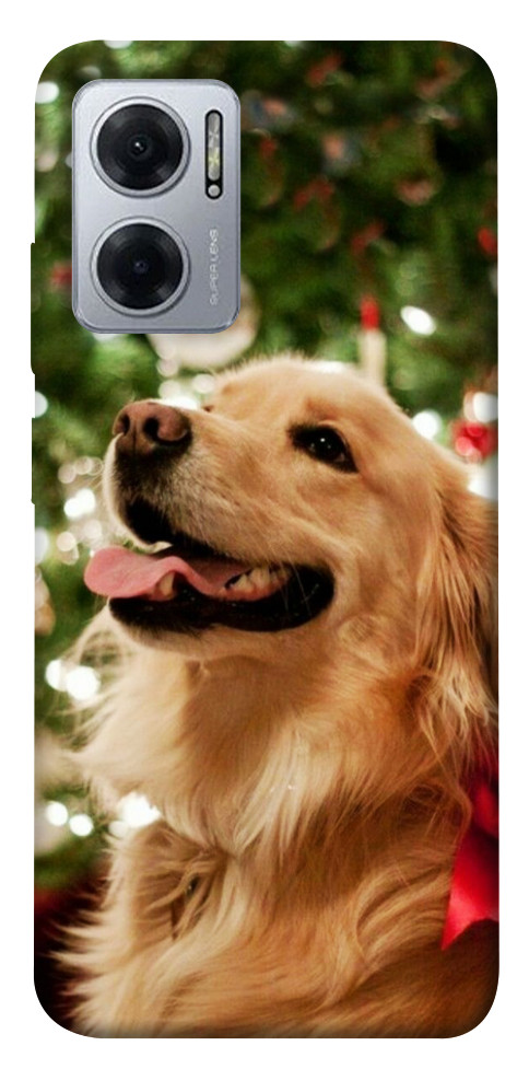 Чохол New year dog для Xiaomi Redmi Note 11E