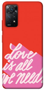 Чехол Love is all need для Xiaomi Redmi Note 11 Pro 5G