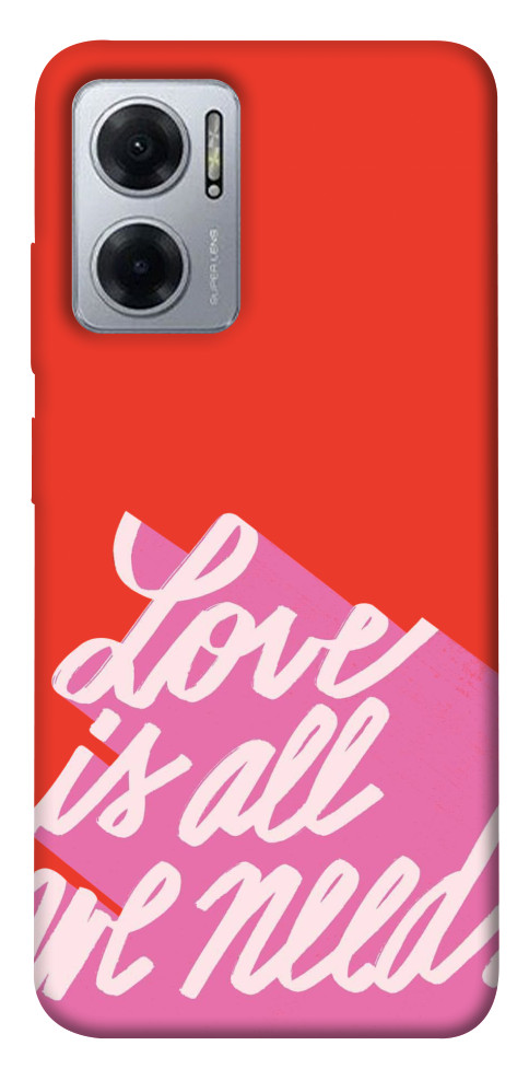 

Чехол Love is all need для Xiaomi Redmi Note 11E 1496283