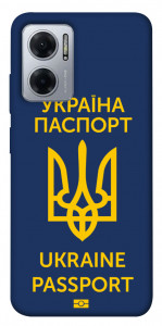 Чехол Паспорт українця для Xiaomi Redmi Note 11E