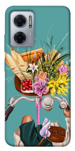 Чехол Весенние цветы для Xiaomi Redmi Note 11E