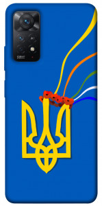 Чехол Квітучий герб для Xiaomi Redmi Note 11 Pro 5G