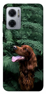Чехол Собака в зелени для Xiaomi Redmi Note 11E