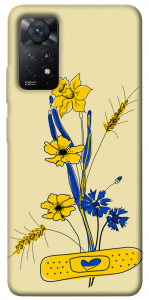 Чохол Українські квіточки для Xiaomi Redmi Note 11 Pro 5G